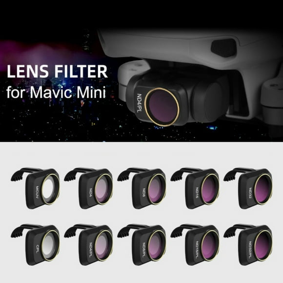 Lubelski Drone Camera Lens Filter MCUV ND4 ND8 ND16 ND32 CPL ND / PL for DJI Mavic Mini