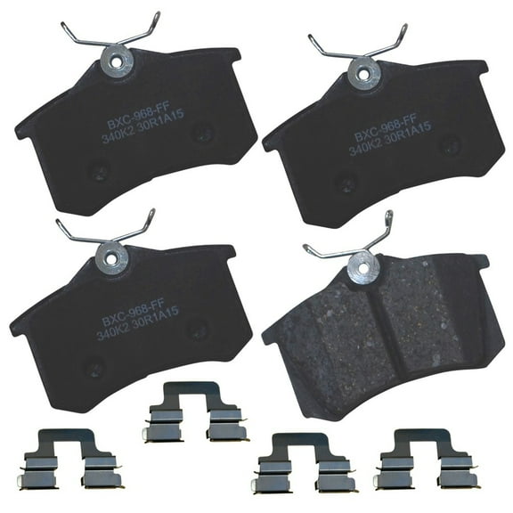 Bendix Brakes Disc Brake Pad Set Fits select: 2004 AUDI A4, 2005 AUDI TT