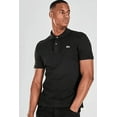 thumbnail image 2 of Lacoste Men's Slim Fit Pique Polo Shirt Black Size 6, 2 of 4