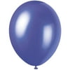 12" Latex Pearlized Electric Purple Balloons, 50ct
