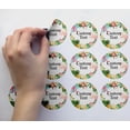 thumbnail image 2 of Darling Souvenir MADE WITH LOVETropical Theme - 2" CustomStickersPremium 80 Self-AdhesiveRoundLabels- Personalized Beach Party FavorStickers/RoundEnvelope Seal, 2 of 6