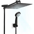 thumbnail image 1 of Shower Head ” High Pressure Rain/Hand Shower Combo with ” Extension Arm Function Hand Shower LeakProof Shower Head with Holder/Shower Hose Height/Angle Adjustable(” Chrome Pla, 1 of 6
