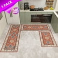 thumbnail image 5 of Youngshion Kitchen Rug Sets 3 Piece with Runner Non Slip Kitchen Rugs and Mats Washable Kitchen Mats for Floor Thick Kitchen Floor Mat Carpet Runner Rugs for Hallway Laundry Holiday Decor, 5 of 5
