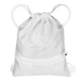 thumbnail image 1 of Bolsa de mochila de cuerda Uxcell 14.6" x 17.9" Tela Oxford Saco Cinch, Blanco, 1 of 7