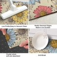 thumbnail image 3 of Beige Colorful Sunflower Pattern Kitchen Rug Mat,Kitchen Runner Rugs Non Skid Washable,Decorative Kitchen Floor Mats for Kitchen,Sink,Laundry,17"X47", 3 of 5