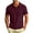 Wine, variant on SEROYE Men's Knit Golf Polos Shirts Solid Short Sleeve Pullover Casual Turndown Collar Lightweight Breathable Tops (XL, Yellow)
