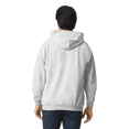thumbnail image 3 of Gildan Heavy Blend Hooded Sweatshirt, Everyday Pullover Hoodie for Casual Style, Ash, XL, 3 of 5