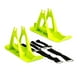 thumbnail image 5 of Trineo de nieve de invierno 2 en 1, trineo de esquí, trineo de esquí con correas, trineos de descenso Verde Sharpla trineo de nieve, 5 of 8