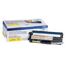 Nouvelle Cartouche de Toner Laser Originale Brother TN315Y Jaune à Haut Rendement