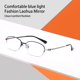 thumbnail image 5 of Jumpingount Gafas de lectura, gafas de dioptrías, gafas de lector transparentes, presbicia, multiusos, visión lejana, suministros para ancianos Type2 NO2, 5 of 6