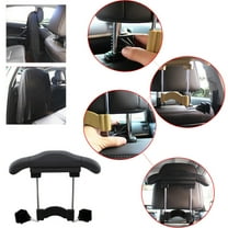 Car Coat Hanger, Folding Car Headrest Back Seat Coat Holder, Multifunctional Car Travel Hanger for Jackets Suit Coat, Car Interior Organizer Accessories for Automotive,RV,Truck,SUV