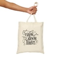 thumbnail image 6 of Grow Bloom Thrive Gardener's Shopping Canvas Tote Bag, 6 of 8