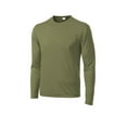 thumbnail image 3 of Sport-Tek ST350LS Long Sleeve PosiCharge Competitor Tee-Olive Drab Green-XL, 3 of 4