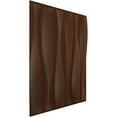thumbnail image 2 of Ekena Millwork 19 5/8"W x 19 5/8"H Fairfax EnduraWall Decorative 3D Wall Panel, Universal Aged Metallic Rust (12-Pack for 32.04 Sq. Ft.), 2 of 5