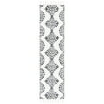 thumbnail image 2 of SAFAVIEH Moroccan Tassel Desmond Southwestern Shag Area Rug, Dark Grey/Ivory, 3' x 5', 2 of 4