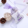 thumbnail image 5 of 12 bolsitas de lavanda con estampado floral, bolsitas vacías para fragancias, para un sueño relajante (morado claro), 5 of 5
