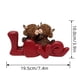 thumbnail image 2 of Decoraciones para San Valentín, Figura de resina de vaca de las Highlands con forma de corazón, Pareja de vacas, Decoración para el hogar, Símbolos de familia y enamorados, Pareja, Familia, Decoracion, 2 of 6