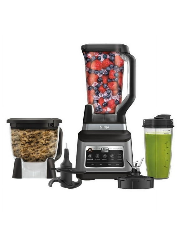 Ninja Professional Plus Kitchen System with Auto-iQ and 72 oz.* Total Crushing Blender Pitcher , BN800