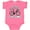 Hot Pink, variant on Inktastic I'd Rather Be Cycling Boys or Girls Baby Bodysuit