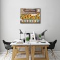 thumbnail image 2 of Inspirational Canvas Wall Art Sunflower Wall Decor Motivational Quotes Canvas Picture Today I Choose Joy Bird Decor Artwork for Living Room Home Decoration Framed Ready to Hang 12" x16", 2 of 6