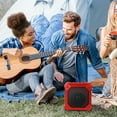 thumbnail image 4 of Nkmbld Outdoor Stereo Speakers Compact and Multifunctional Bluetooth Speaker Portable Wireless Audio Accessory for Street Vending and Night Markets, Red, 4 of 7