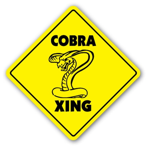 Cobra Crossing [3 Pack] of Vinyl Decal Stickers |for Laptop Car