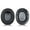 Black A pair of earmuffs, variant on Zeiwohndc 1Pair Soft Leather Ear Pad Cushion Cover Earmuff for MDR 1ABT 1RBT 1RNC