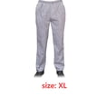 thumbnail image 4 of Chef pantalones hombres con bolsillos elásticos de la cintura holgada cocinar pantalón camarero uniforme uniforme amigable para la piel ropa para restaurante Hotel cafetería cocina xl houndstooth Advancent  HA012102-09, 4 of 6
