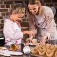 thumbnail image 3 of Tarmeek 200-Pack Tulip Cupcake Liners for Baking, 2 Inch Natural Food-grade Cupcake Liners Baking Cups Greaseproof Paper Muffin Liners Cups, Non-Stick Easy Release for Birthday Party Home Baking, 3 of 5