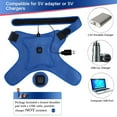 thumbnail image 6 of Heated Shoulder Brace, 3 Temperature Modes, Quick Heating, with Ice Pack Pocket, Adjustable Straps, for Pain Relief, Unisex, 6 of 9