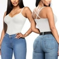 thumbnail image 7 of MISS MOLY Women Camisole with Built-in Bra Cup Strap Supportive Padded Tank Top Layering Cami Undershirt, 7 of 7