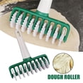 thumbnail image 1 of Xihbxyly Rodillo para Pasta Multifuncional, Cortador de Masa Desmontable, Mango Ergonómico, Ruedas Intercambiables, Ideal para Pasteles, Pizzas, Galletas y Repostería, Fácil de Limpiar, 1 Juego, 1 of 2