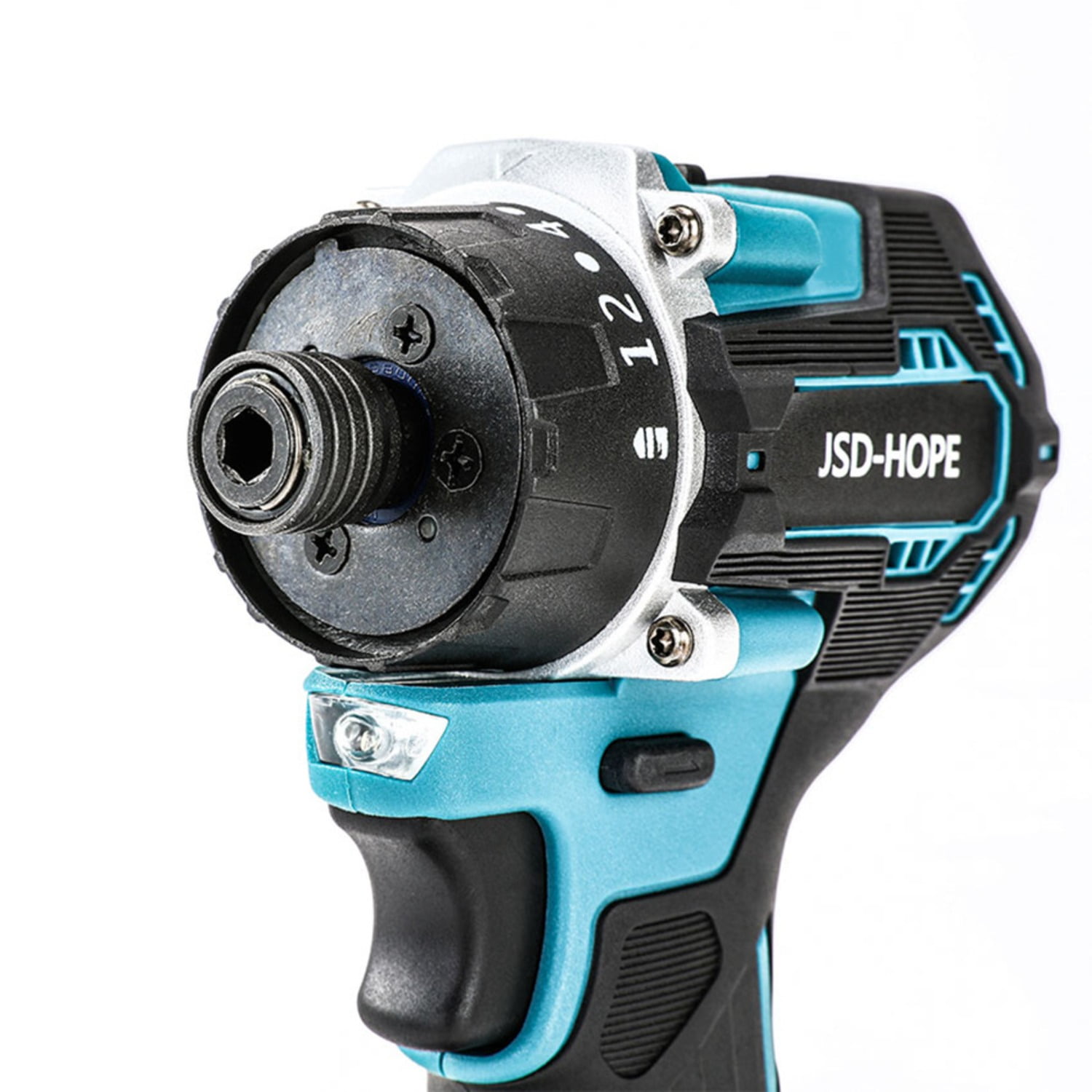 Brushless Cordless Drill/Driver with Impact Function, Multi-Purpose Lithium-ion Electric Tool for Home Use
