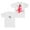 White, variant on Tini Stoessel Cupido Tour Merch T-shirts Summer Women Men Fashion Casual Streetwear Short Sleeve Tee