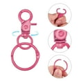 thumbnail image 4 of Cierres de Seguridad Giratorios Unique Bargains 44mm Colorido Rosa Rojo 4uds, 4 of 7