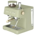 thumbnail image 3 of Thyme & Table Barista Grade Espresso Machine with 15-Bar Pressure, Conical Burr Grinder and Steam Wand, Eucalyptus Green, 3 of 13