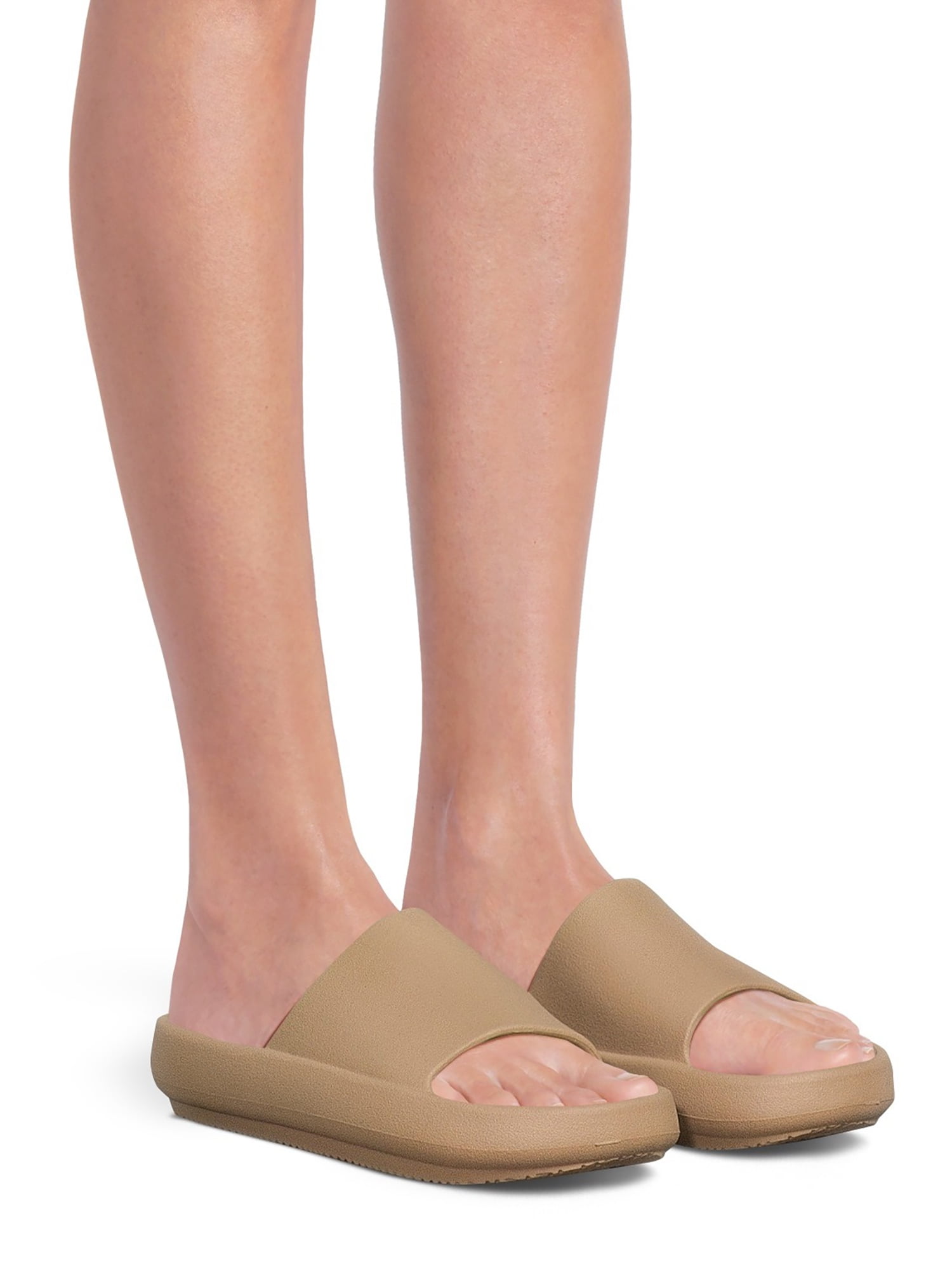 No Boundaries Women's Comfort Slide Sandals