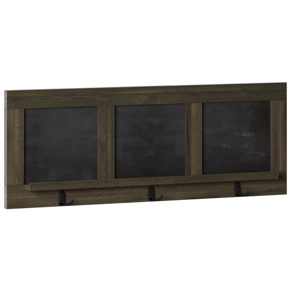 Wall Mounted Hall Tree with Chalkboard