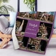 thumbnail image 4 of AISENIN Custom YOGA Blanket with Picture Customized Flannel blanket Skin Friendly Perfect Personalized Gift for Halloween Christmas Couples Family and Friends, 4 of 5