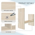 thumbnail image 6 of TY Arts & Culture Desktop Organizer Office Storage Rack Adjustable Wood Display Shelf, 6 of 9