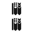 thumbnail image 1 of Sonducket Protector de cuadro de bicicleta Cinta adhesiva Cubierta protectora de bicicleta Fibra de carbono Negro 2Conjunto, 1 of 1