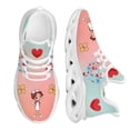 thumbnail image 1 of Zapatillas deportivas Kawaii para mujer, estilo asistente médico, para correr, , de malla transpirable, 1 of 6