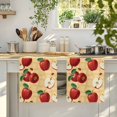 thumbnail image 4 of Farmhouse Apples Kitchen Towels Set of 4, Country Tropical Fruits Watercolor Absorbent Dish Towels for Kitchen, Microfiber Hand Towel, Quick Drying Tea Towel for Cleaning Decorative Dishcloths, 4 of 7