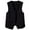 Black, variant on Womens Vests Lightweight Women's Autumn and Winter Vest Small Waistcoat Suit Waistcoat Vest Top Plus Size Vest (Coffee,S)