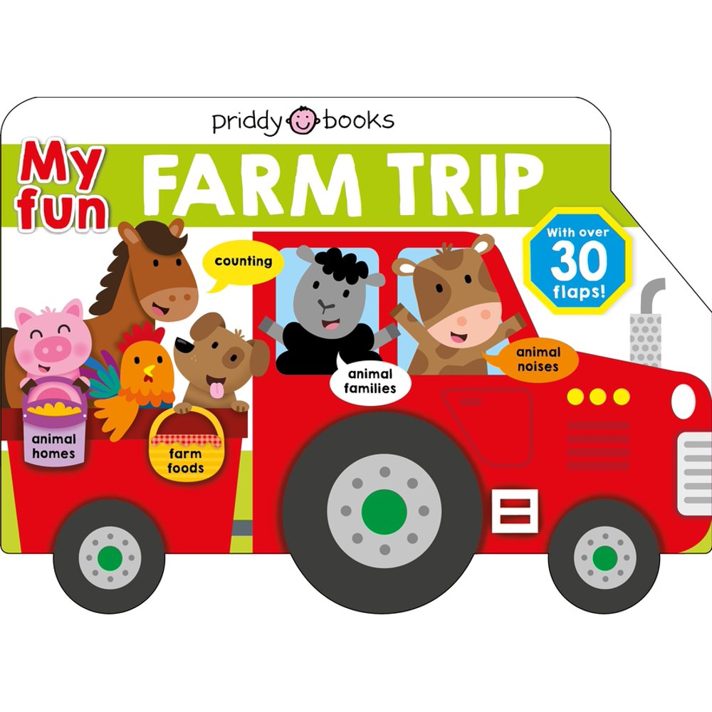 LiftTheFlap Tab Books My Fun Flap Book My Fun Farm Trip (Board book