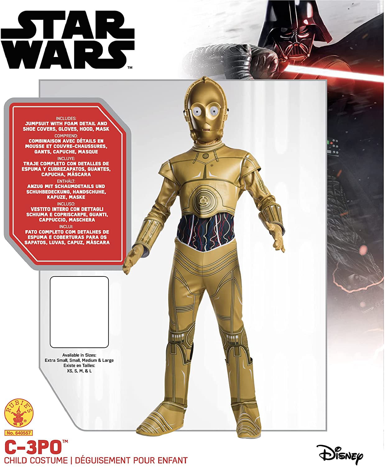 oriëntatie Verslaving Bully Star Wars Classic Childrens C-3Po Classic Costume - Walmart.com