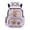 Boba Capybara, variant on Boba Capybara Kids School Backpack for Girls 17 Inch Cute School Bag Lightweight Elementary Backpack with Padded Laptop Sleeve & Multi-Pockets for Elementary Ages 9-12, Purple