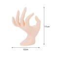 thumbnail image 4 of Guardoinrt Mannequin Hand Jewelry Hand Display Holder Color be stood Props for Photograph Stores Shows Skin, 4 of 6