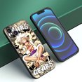 thumbnail image 3 of Luffy Gear 5-funda de teléfono para Apple, carcasa de silicona negra para iPhone 12, 13 Mini, 11, 14, 15 Pro Max, 7, 8 Plus, X, XR, XS, SE, 2020, 2022, 3 of 5