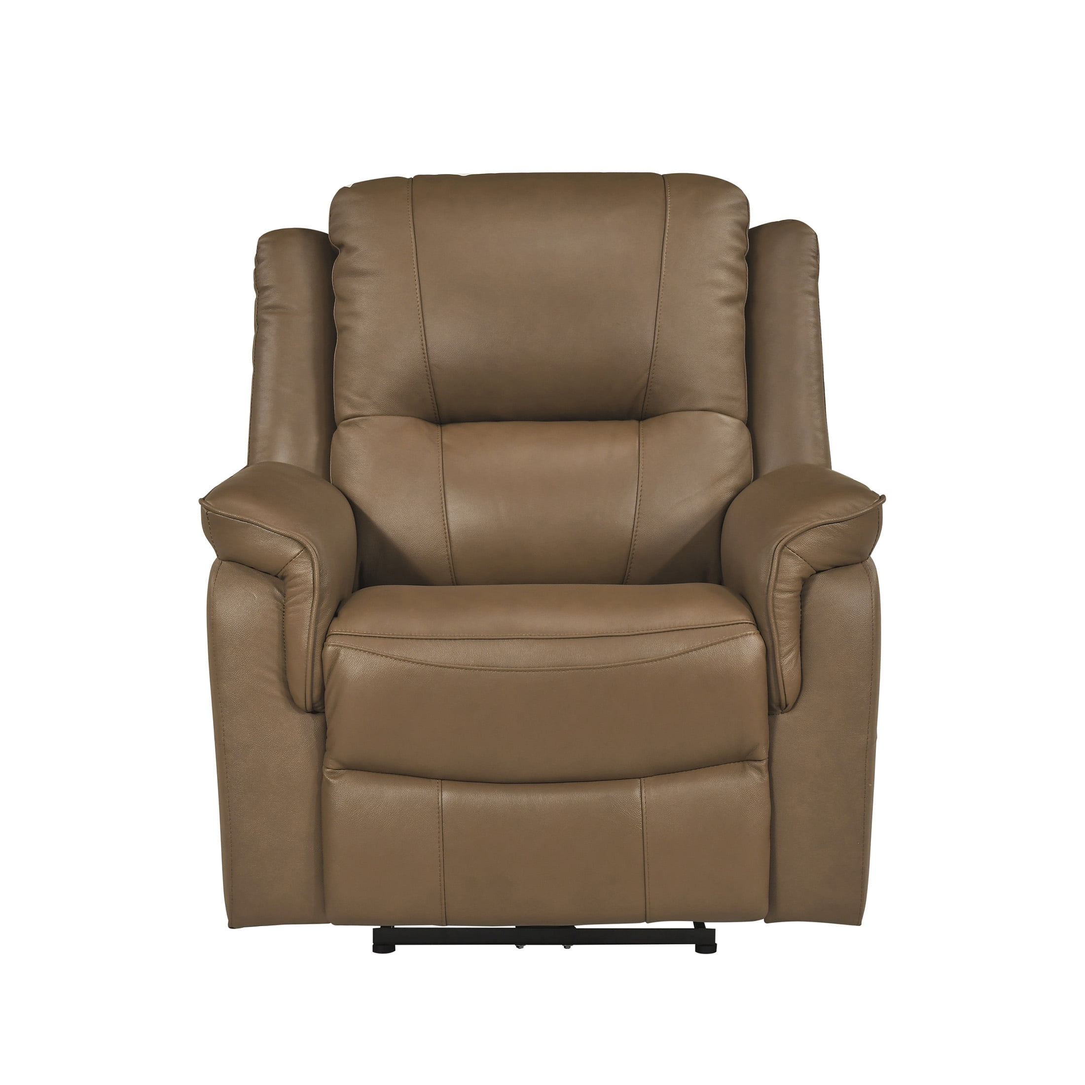 OakvillePark Monterra Leather Match Power Reclining Chair, Brown